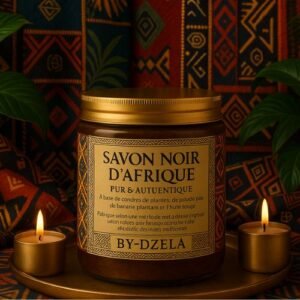 Savon noir du Ghana 100% Bio