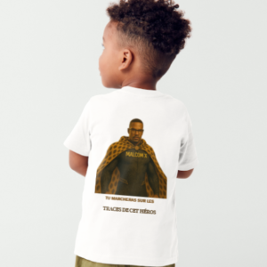 T-shirt enfants héros noir